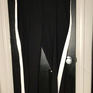 #759.  Black and White Women's Pants